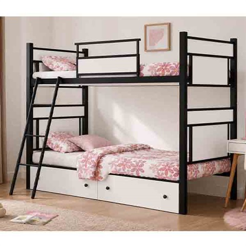 تخت دو طبقه فلزی اپل  D 100